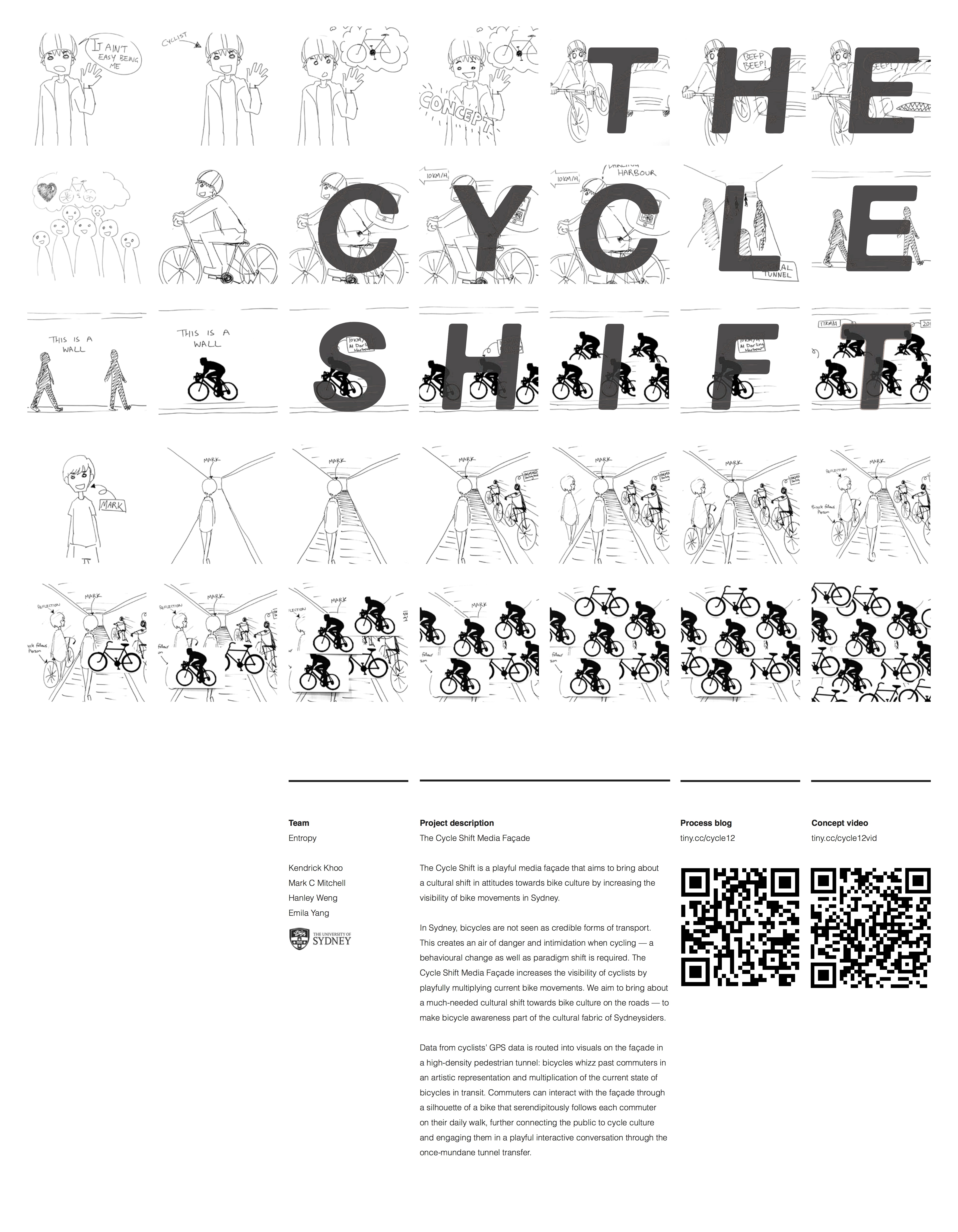 Cycle Shift Poster (small)